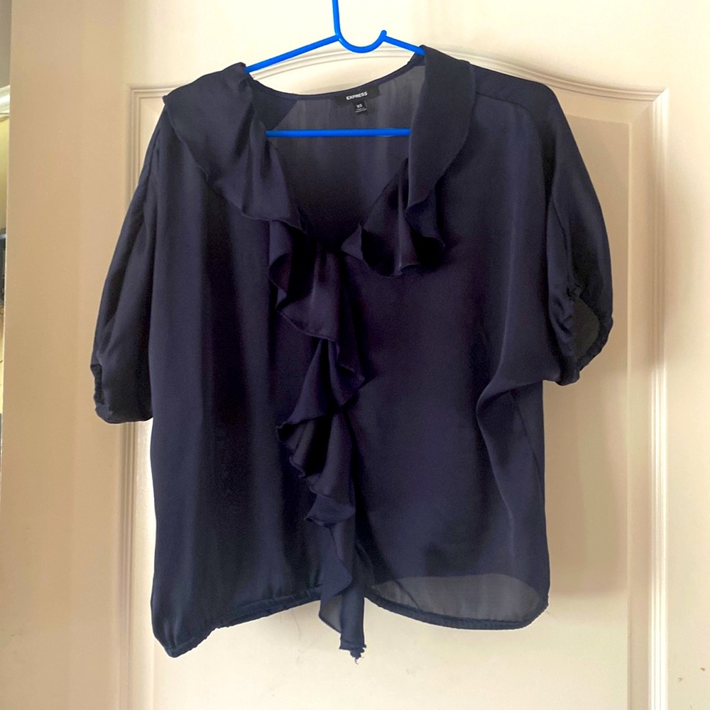 Express silk shirt. Perfect for work!